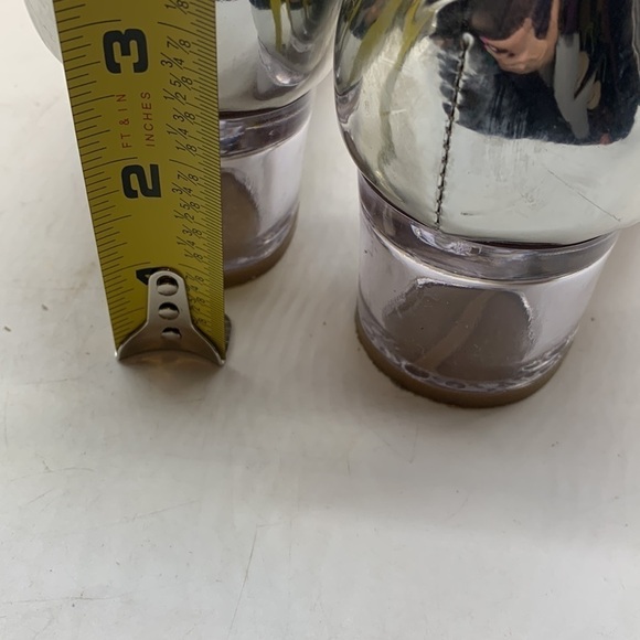 Dream Paris Ortene Sulver Heels with Clear Heel Sz 8.5. MCH0826C - Picture 9 of 11